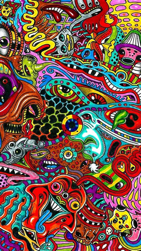 Trippy Shroom Wallpapers Hd Wallpaper Collections