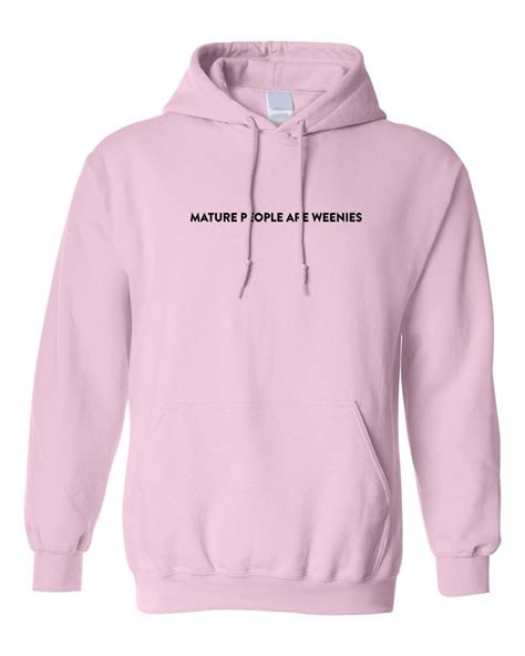 I like to adventure, prank, and have fun. Mature People Light Pink Hoodie - Benitez by Baylen Levine