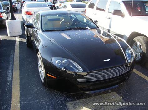 Aston Martin Vantage spotted in Houston, Texas on 12/20/2009