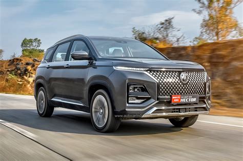 Mg Hector Facelift Price Review Introduction Autocar India