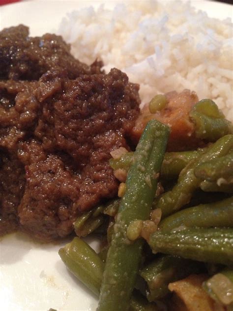 As is daging in english? Rendang Daging - beef stu with indonesian spices