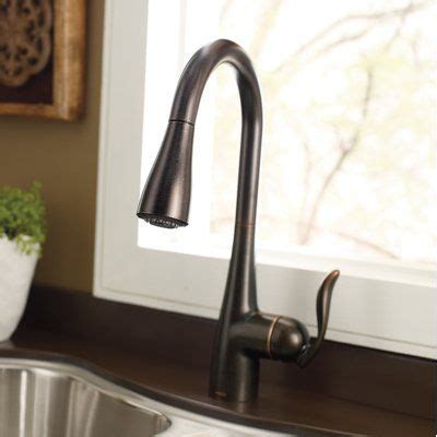 Complies with americans with disabilities act (ada) specifications built to last: Moen Arbor Pull Down Single Handle Kitchen Faucet with ...