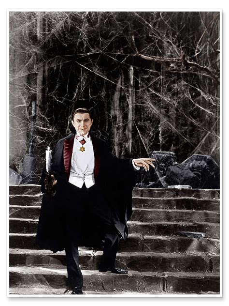 Dracula Bela Lugosi 1931 Av Everett Collection Som Poster