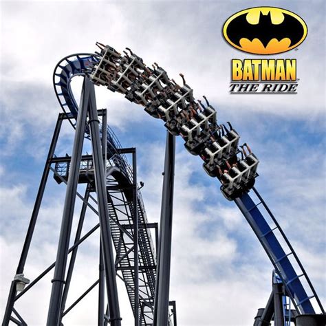 Batman The Ride Backwards Opens For A Spring Exclusive At Six Flags