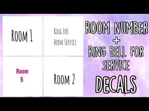 Inquisitormaster my gameplays are kinda funny 530632 views new. Roblox Bloxburg - Room Number + Ring bell for service ...