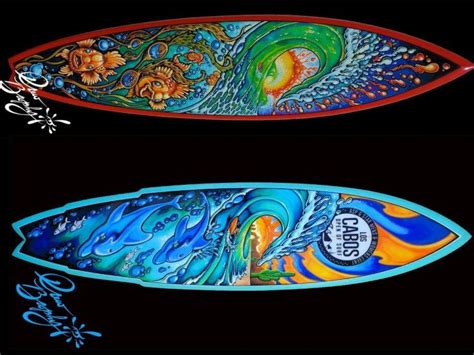 Drew Brophy Surfboards Surfcareers Surfboard Art Surfing