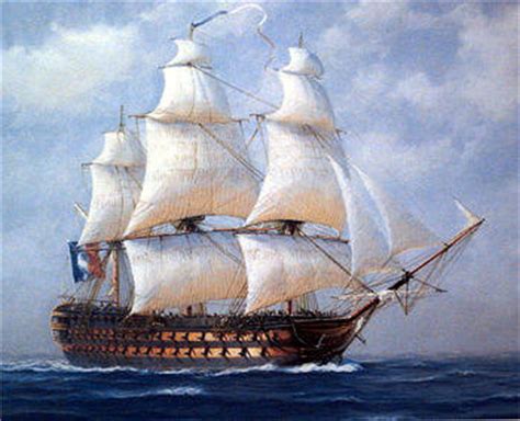 Point out the colonial ship and its modern counterpart. French ship Redoutable (1791) - Ships of the line - Game ...