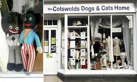Outrage As Racist Golliwogs Are Put On Display In The Window Of Rspca