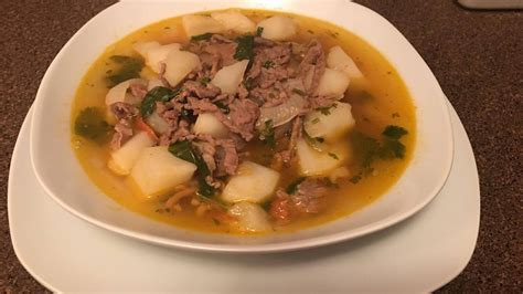 Caldo De Carne Molida Con Papas - Noticias de Carne