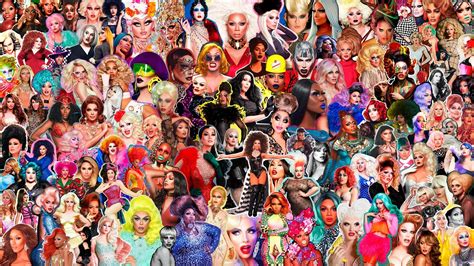 Rpdr All Queens Rupauls Drag Race Drag Race Painting
