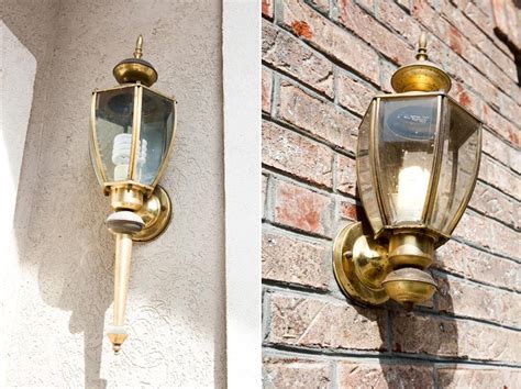Capital lighting and delta champagne bronze pictured. Painting Brass Light Fixture | Brass light fixture ...