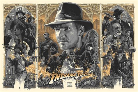 Stuff We Love Incredible Indiana Jones Triptych Poster Stuff We Love