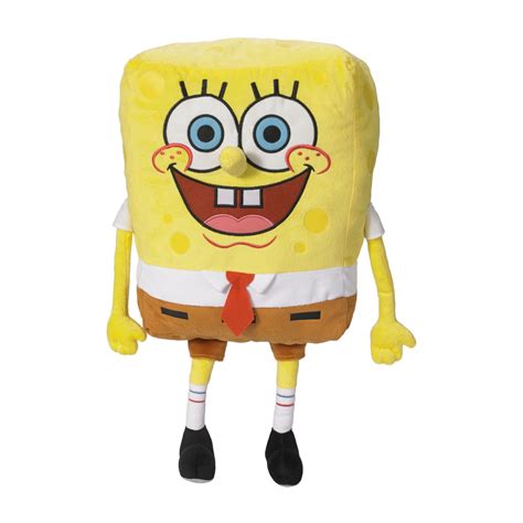 Spongebob Squarepants Kids Bedding Plush Cuddle And Decorative Pillow