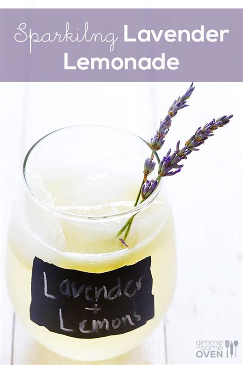Sparkling Lavender Lemonade Gimme Some Oven Recipe Lavender