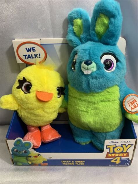 Disney Pixar Toy Story 4 Ducky Bunny Scented Friendship Plush Ebay