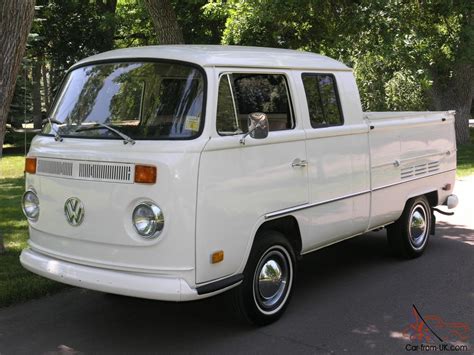 1970 Vw Double Cab Pickup Truck Unrestored Original Dropside