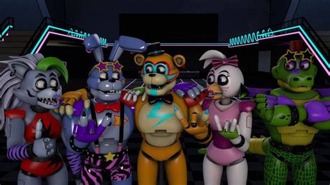 Glamrock Gang By Blueailenxy6trap On Deviantart Anime Fnaf Fnaf