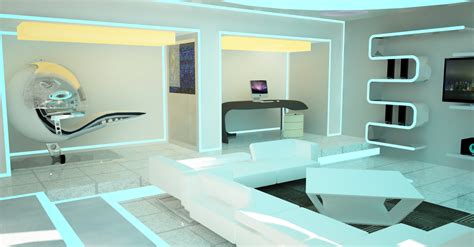 Futuristic Living Room Дом Дизайн Идеи для дома
