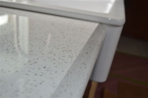 Riverstone Quartz. Rio Series. Color: Cotton. From Menards | Countertop