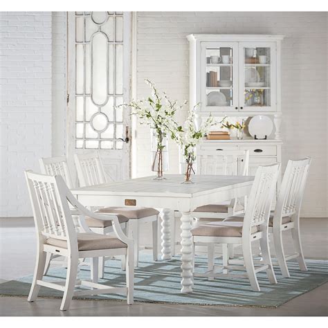 Magnolia Home by Joanna Gaines Traditional Dining Room Table with Spool