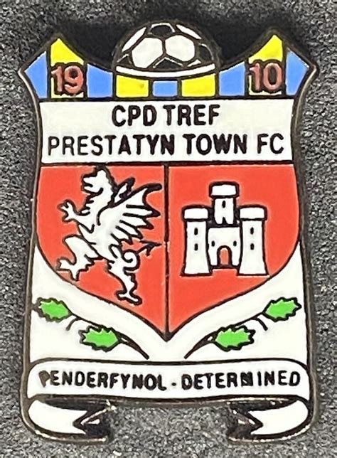 Submitted 25 days ago by zumeius. Tref Prestatyn Town FC (Wales) - Shop - worldsoccerpins.com