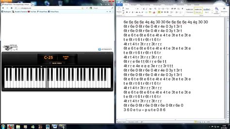 Virtual Piano Requiem For A Dream Lux Aeterna Youtube