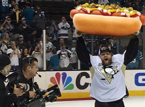 Phil Kessel Trolls Toronto With Hot Dog Stanley Cup Photo
