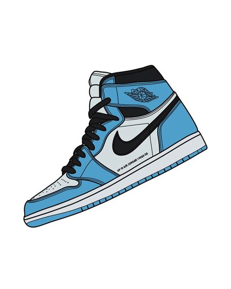 Jordan 1 Sneaker Drawing Printable Wall Art Hypebeast Etsy Uk In 2022