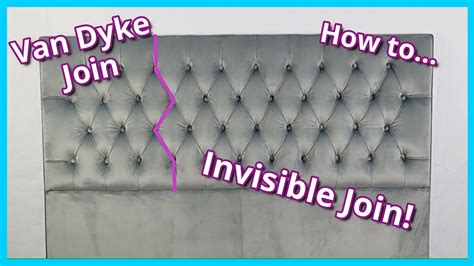 How To Join Fabric In Diamond Tufting Tufted Headboard Upholstery