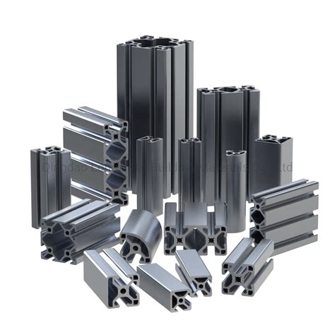 Series Industrial Aluminum Aluminium Alloy Extruded Extrusions