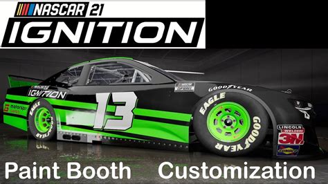 Nascar Ignition Paint Booth Customization Pre Release Build