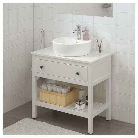 The foreground of your decor. HEMNES Bathroom vanity 1 drawer - white 32 1/4x18 7/8x29 7 ...
