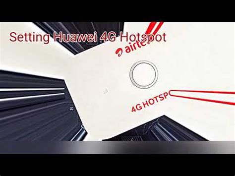 Cara lock jaringan 4g di huawei cara cara setting password wifi modem huawei e8372 menggunakan hp android huawei e8372 merupakan modem yg bs router wifi. Cara setting modem Huawei Airtel 4G Hotspot - YouTube