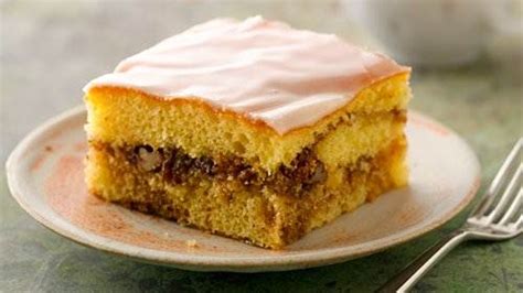 Home » recipes » cake » honey bun cake. Classic Texas Sheet Cake recipe from Betty Crocker