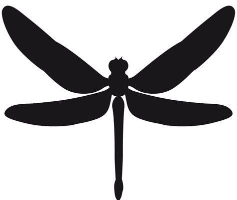 Stencil Sticker Dragonfly Insect Dragonfly Png Download 800674