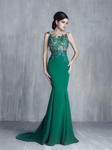 Más De 30 Vestidos De Fiesta Verdes ¡imperdibles Diseños Para