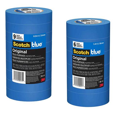 3m Scotchblue™ Original Multi Surface Painters Tape 2090 Packs