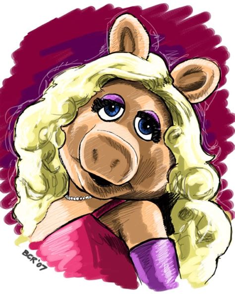 Miss Piggy Art