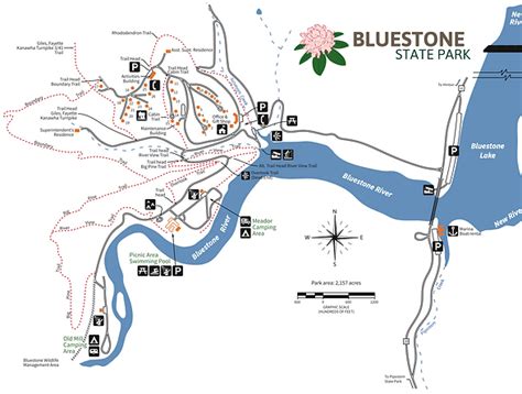 Bluestone State Park Map Sexiz Pix