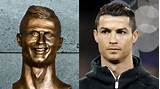 Fans can't stop rubbing this cristiano ronaldo statue's crotch. Funny Statues That Look Nothing Like Their Subjects