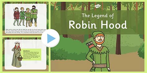 The Legend Of Robin Hood PowerPoint Robin Hood Facts