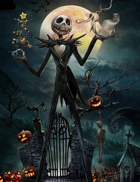 5D Diamond Painting Kits Hobby Lobby Halloween Nightmare Before