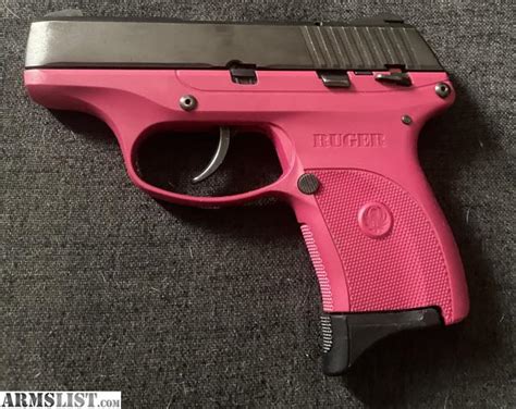 Armslist For Saletrade 9mm Pink Lcp Ruger With Laser