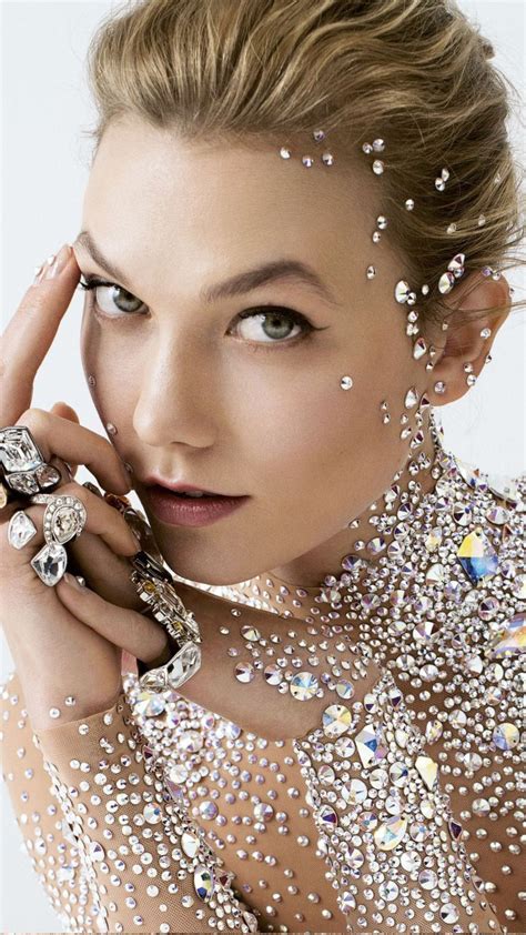 Karlie Kloss American Model Makeup 720x1280 Wallpaper With Images