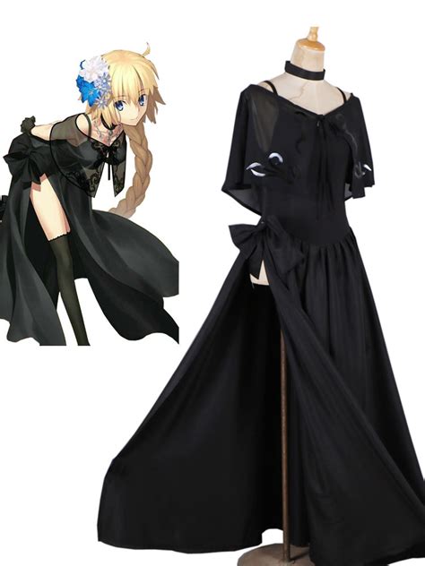 Anime Black Dress Cosplay