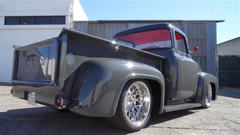 1956 Ford F 100 Restomod Runs On Coyote Power Video