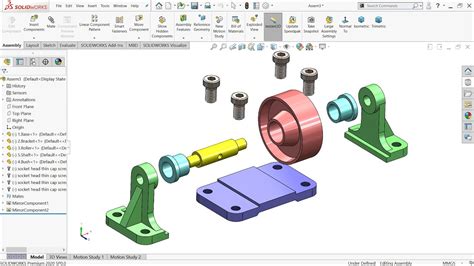 Exploded View In Solidworks Youtube