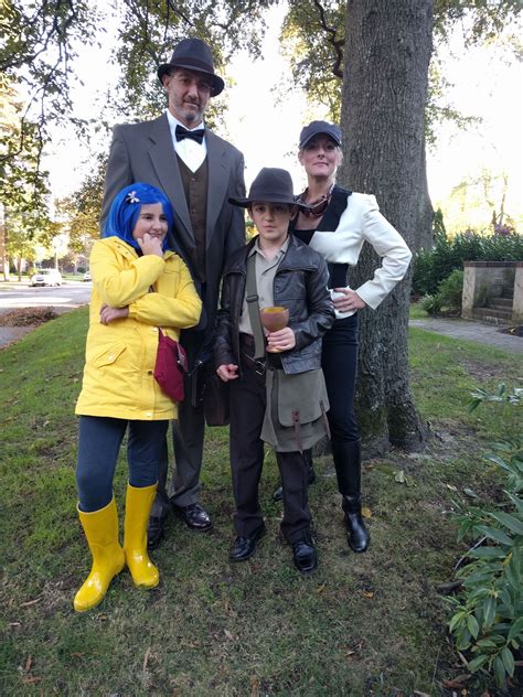 Indiana Jones, Henry Jones Sr., Elsa Schneider & Coraline | Homemade