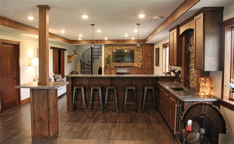 Nothing says comfort like a warm finish touching. Rustic alder cabinets - Meadville PA - Fairfield Custom ...