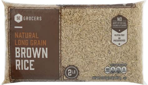 Se Grocers Se Grocers Natural Long Grain Brown Rice 2 Pounds 2